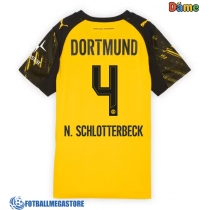 Fotballdrakt Dame Borussia Dortmund Nico Schlotterbeck #4 Hjemmedrakt 2025-26 Kortermet